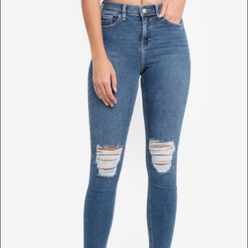 TopShop Jamie Skinny Jeans Size 26 Tall